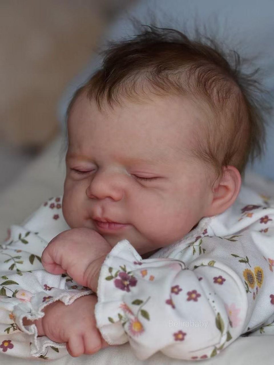 Realistic Full Body Silicone Reborn Baby Doll – Sleeping Newborn Edition