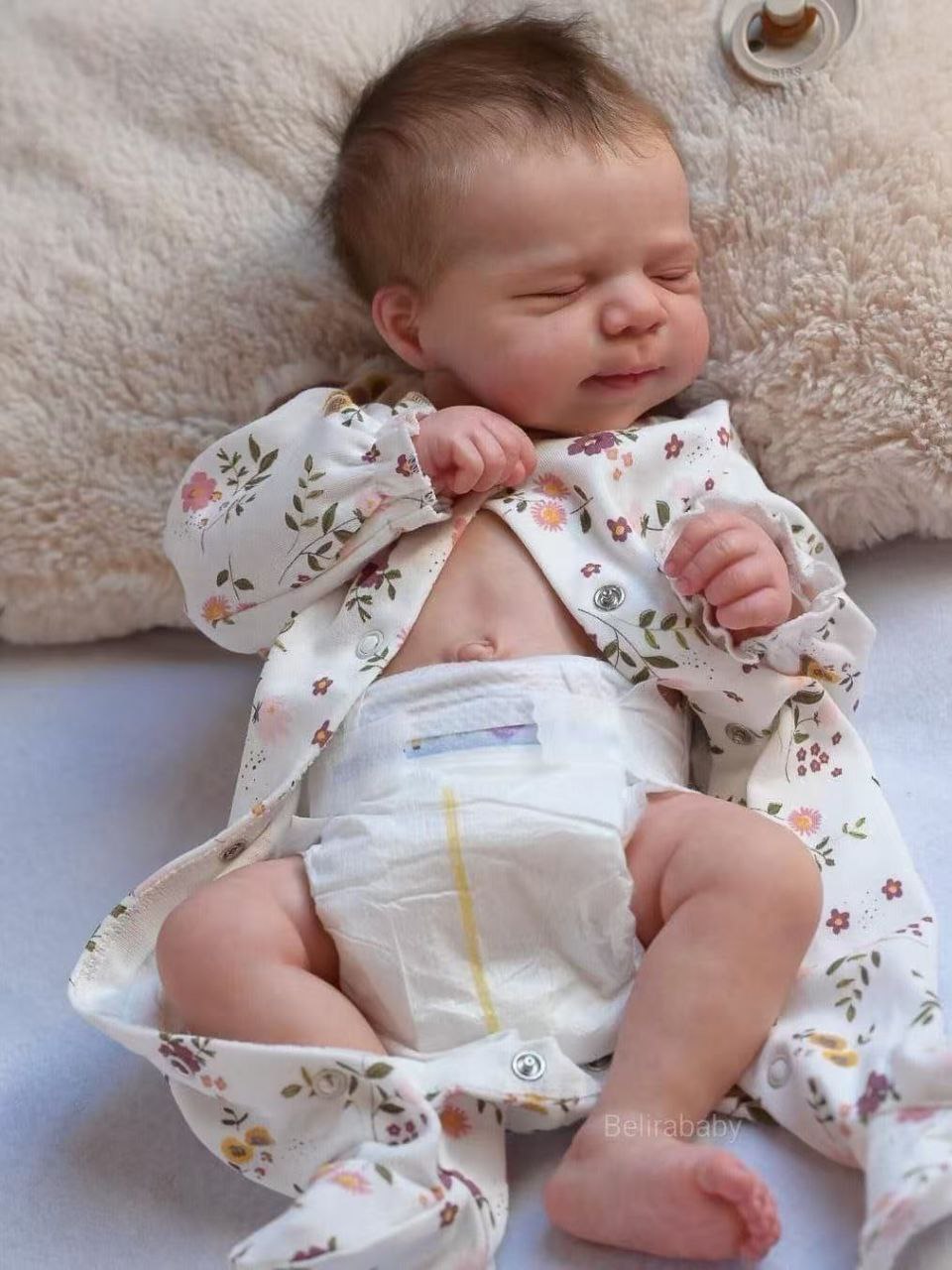 Realistic Full Body Silicone Reborn Baby Doll – Sleeping Newborn Edition