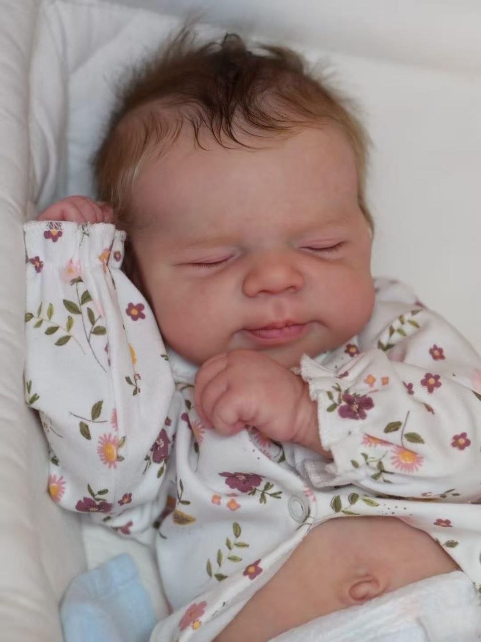 Realistic Full Body Silicone Reborn Baby Doll – Sleeping Newborn Edition