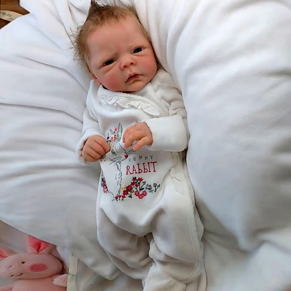 Realistic Full Body Silicone Reborn Baby Doll – Sleeping Newborn Edition